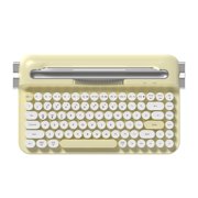 AJAZZ AF84 Multl-Device Keyboard Dual Mode 2.4G/Bluetooth5.0 With Card Slot Bracket Position Typewriter Office Membrane Keyboard