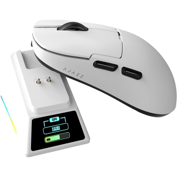 AJAZZ AJ159   Gaming  2.4G Wired BT|  Screen  Dock|Lightweight|42K Optical |400mAh  |PAW3950APEX Sensor.