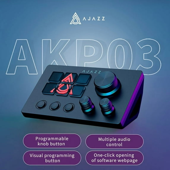 AJAZZAKP153E/AKP03 Smart Keyboard Multi-function Office Desktop ...