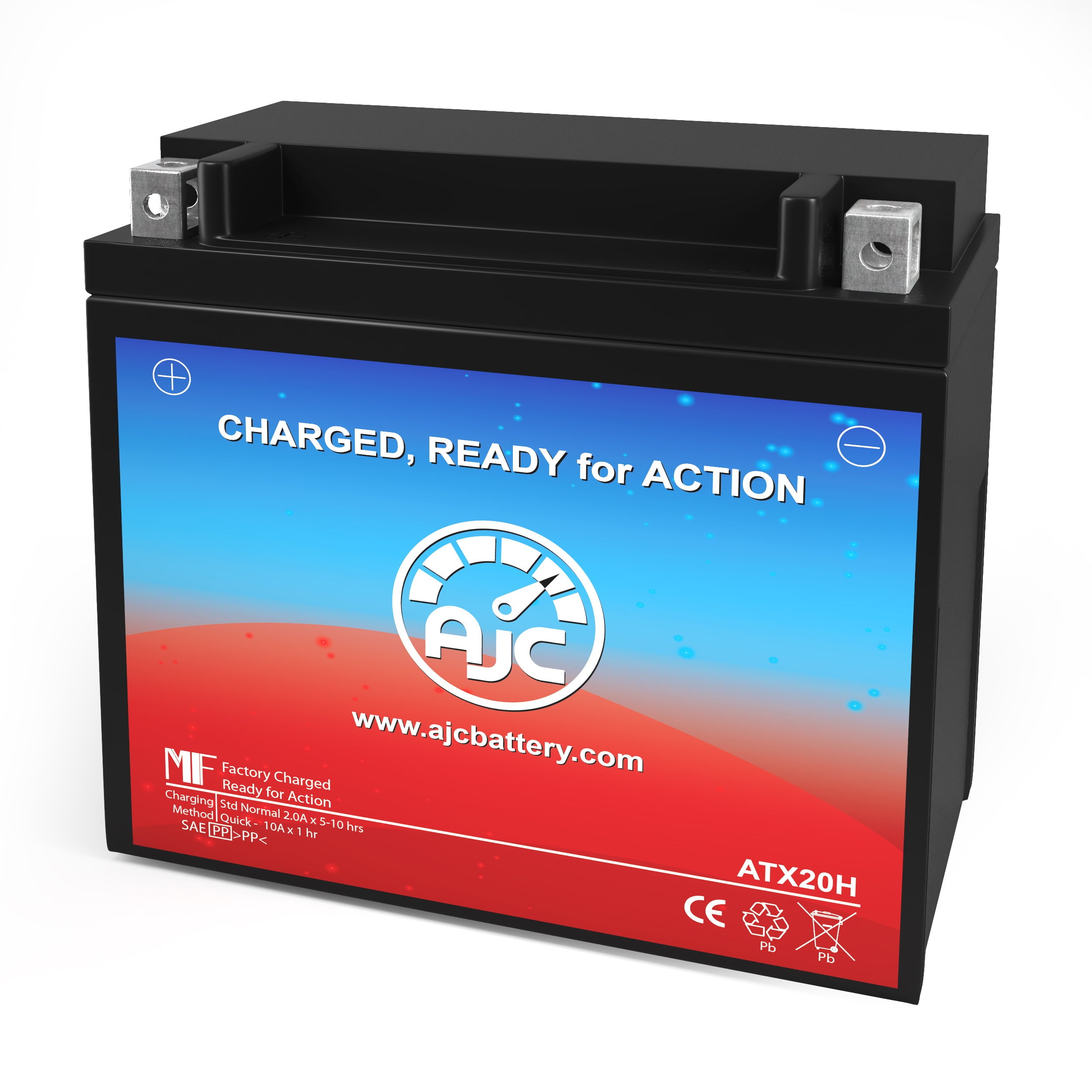 AJC ATX20H Powersports Battery