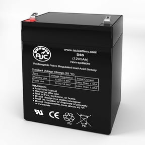 AJC Battery Compatible with APC SmartUPS X 3000VA Rack - Tower LCD 200-240V SMX3000RMHV2U 12V 5Ah UPS Replacement Battery