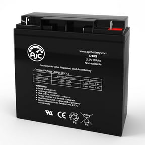 AJC Battery Compatible with APC SmartUPS XL 2200VA Rack - Tower SUA2200XL 12V 18Ah UPS Replacement Battery
