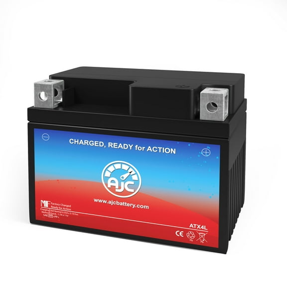 AJC Battery Compatible with Gilera Typhoon - 50CC Motorcycle Replacement Battery (1997)