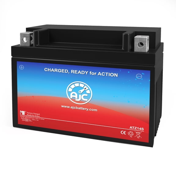 AJC Battery Compatible with Honda VT750C Shadow Aero 750CC Motorcycle Replacement Battery (2004-2018)