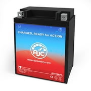 AJC Battery Compatible with Power Max A 12N14-3A 210CC Motorcycle Replacement Battery