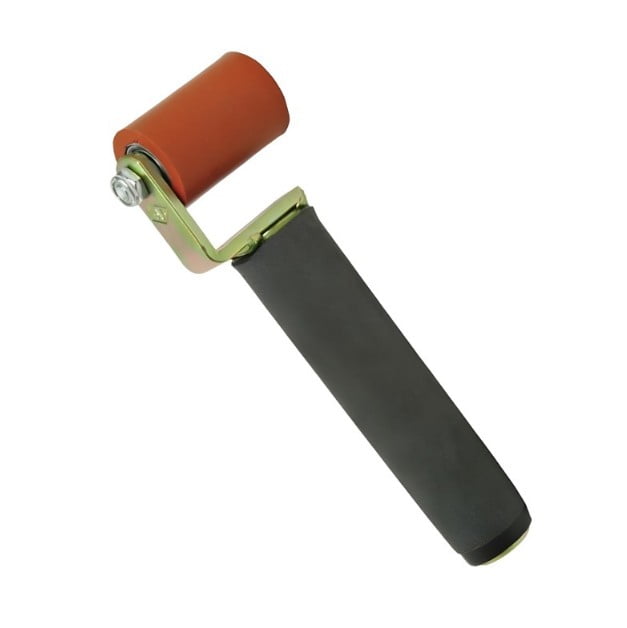 AJC Tools 170-2R-TSF 2" Seam Master Silicone Seam Roller with Cushioned Threaded Steel Handle
