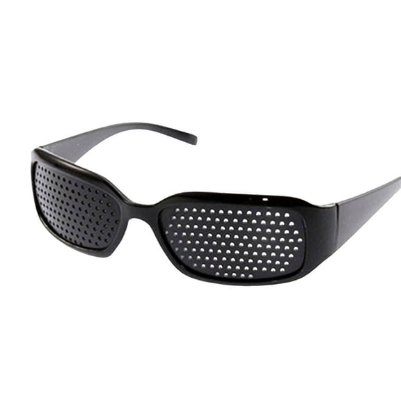 AJGRHE Adjustment Glasses, Help Eye Training And Concentration, Light and Comfortable Frame, Lightweight Frame for Eye Training Focus for Daily Use and Relaxation Black