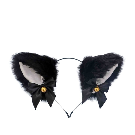 AJGRHE Adorable Cat Ears Headband Prop Furry Accessory For Party Girl Cam Halloween Novelty Headwear Fashionable Soft Cute Stylish Unique Idea multicolor3