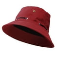 thumbnail image 1 of AJGRHE Adult Men And Women Cap Fashion Cap Outd Oor Su N Hat Travel Casual Pot Bucket Hat Wine One Size, 1 of 1