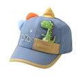 thumbnail image 1 of AJGRHE Boys Hat Children Baseball Cap Summer Cartoon Prints Caps Car Girls Trucker Kids Sun Kids Hat Blue 2-8 Years, 1 of 4