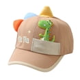 thumbnail image 1 of AJGRHE Boys Hat Children Baseball Cap Summer Cartoon Prints Caps Car Girls Trucker Kids Sun Kids Hat Coffee 2-8 Years, 1 of 6