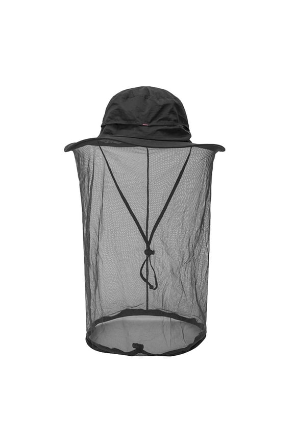 Cheers.US Keeping Beekeeper Hat Hats Fishing Gardening Apicultura Cap With Head Net Netting Mesh Hood For Men Women Black L
