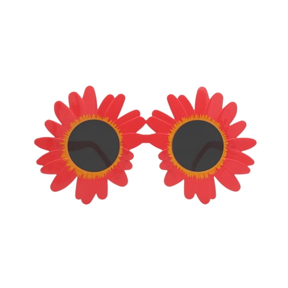 AJGRHE Cute Women's Sunflower Round Flower Sunglasses - Ideal for Ladies' Fashionable Outdoor Looks B