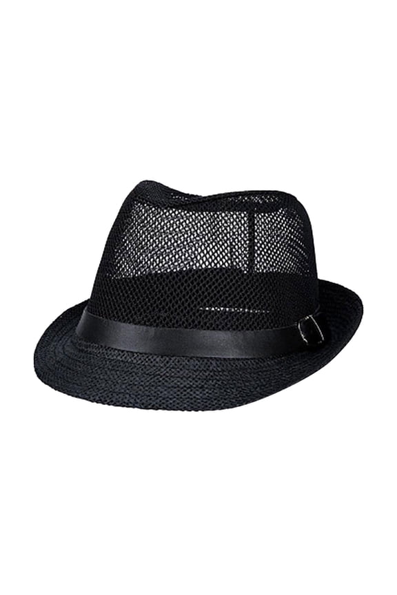 Elegant Wide Brim Beret Hat For Summer Beach Brown Black One Size