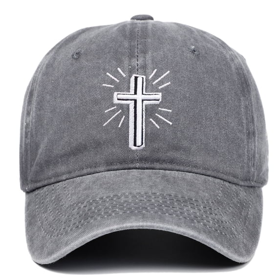 AJGRHE Embroidered Outdoor Baseball Caps Classic Dad Hat Design for Sports Casual Wear Basketball Hop Style Adjustable Unisex Seasonal Use Grey One Size