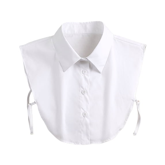AJGRHE Fashion Detachable Collar Versatile Accessory For Sweaters Shirts Blouses Stylish Layering Piece Everyday Outfits Women False Dickey Half Top M One Size