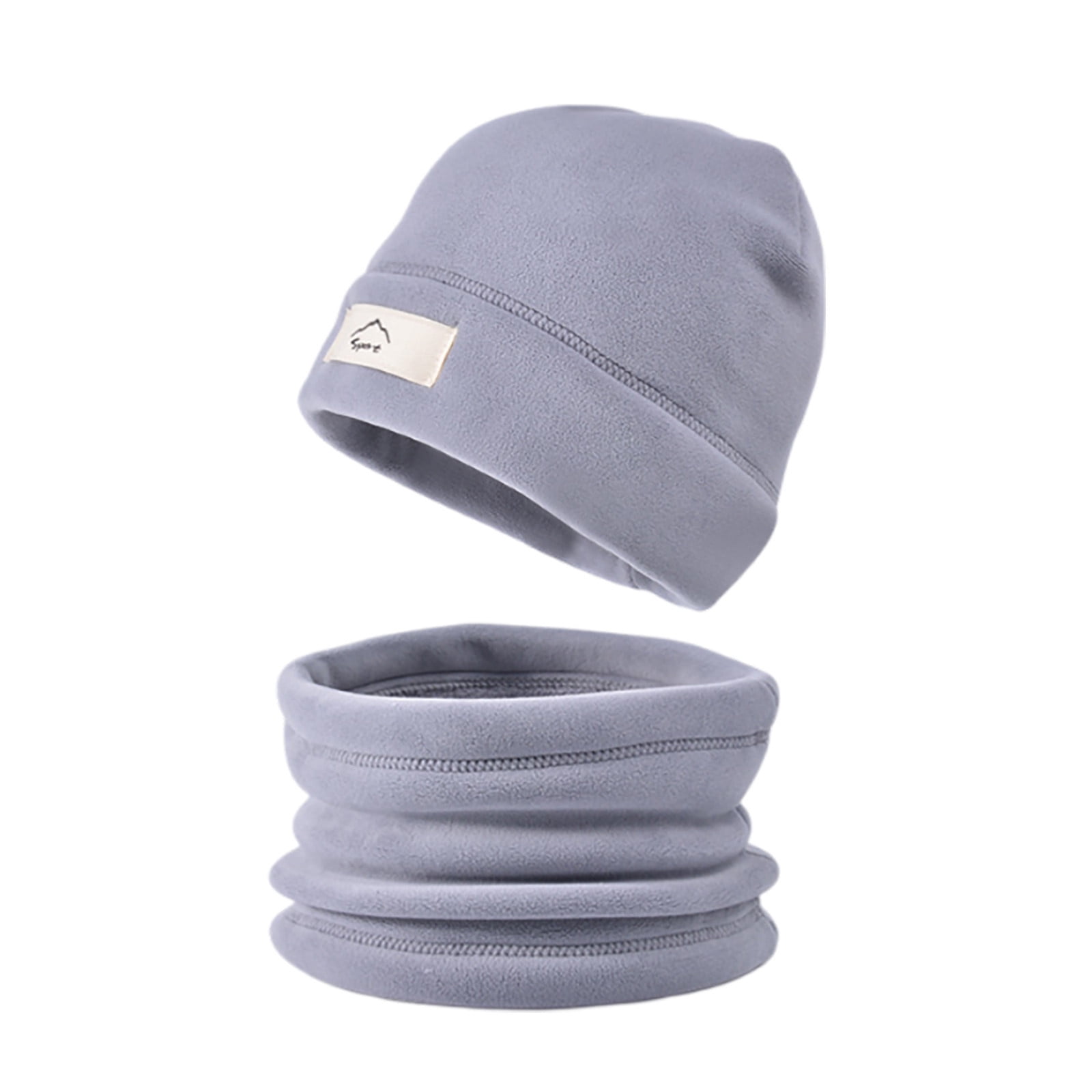 AJGRHE Hooded Winter Scarf Hat for Kids Boys Girls Warm Baby Cap with ...