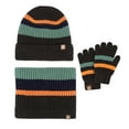 thumbnail image 1 of AJGRHE Kids Winter Hat Scarf Set For Boys Girls Warm Cap Lined Knitted Headwear Army Green 2-10, 1 of 7
