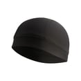 thumbnail image 1 of AJGRHE Men Women Riding Summer Windproof Sunscreen Sports Hat Outdoor Soft Headgear Motorcycle Liner Black One Size, 1 of 2