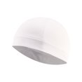 thumbnail image 1 of AJGRHE Men Women Riding Summer Windproof Sunscreen Sports Hat Outdoor Soft Headgear Motorcycle Liner White One Size, 1 of 2