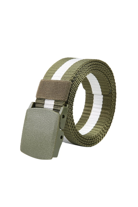 Men's and Women's Universal Outdoor Training Belt with Quick Release Buckle for and Fitness Enthusiasts Army Green One Size