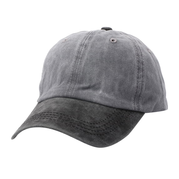 AJGRHE Mens Womens Summer Fashion Casual Sunscreen Baseball Caps Cap Hats Unisex Outdoor Travel Visor Adjustable Breathable Lightweight Sun Headwear Grey One Size