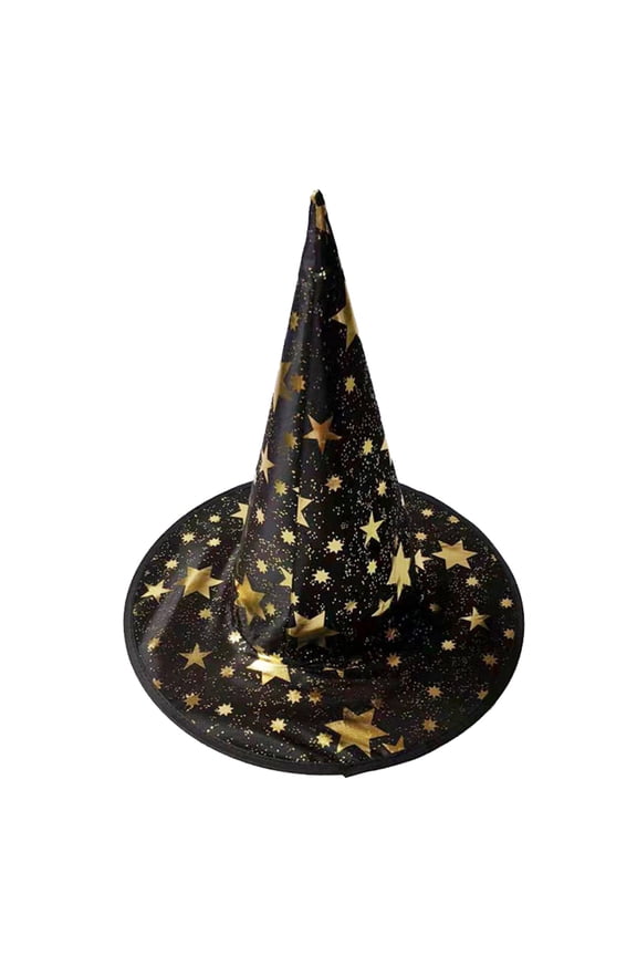 Pointed Witch Performance Hat Party Dance Props Baseball Caps Halloween Black One Size
