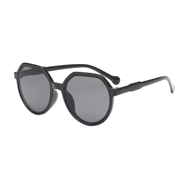 AJGRHE Polarized Round Sunglasses, Stylish Sunglasses for Men and Women Retro Classic, Multi-Style Selection Black