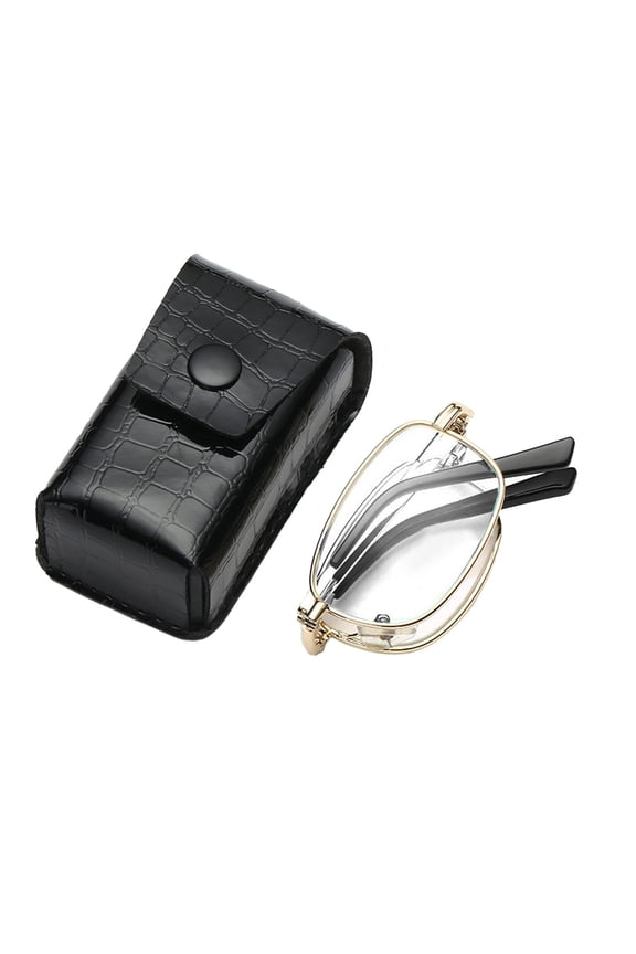 Reading Glasses for Adults with Metal Frame and Convenient Design F