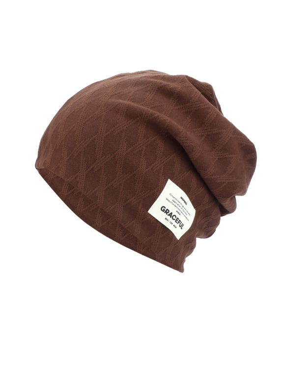 Slouchy Hop Soft Lightweight Running Adult Hats Chemo Cap For Men Women Bucket Hats Coffee One Size