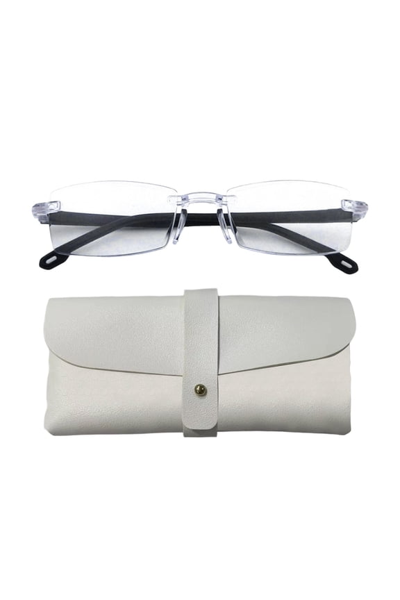 Smart Auto Focus Reading Glasses For Men And Women With Blue Light Technology White