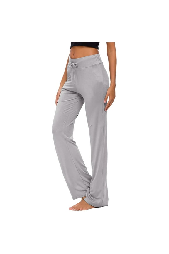 Squat Proof Yoga Pants Women's Flare Fitness Pants for Yoga Exercise Square Dance and Casual Sports Activities M GY2