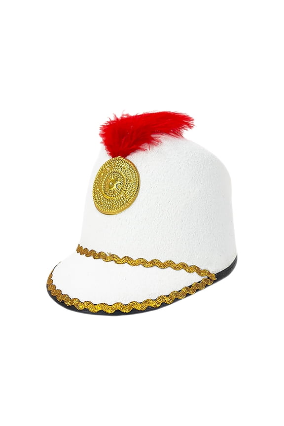 Style High Top Bucket Hat Suitable For Band Performances Party Occasions White One Size