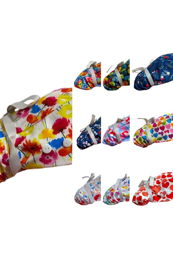 Stylish Valentine Beret Hat With Heart Design For Long Hair Holiday Work Multicolour2 One Size