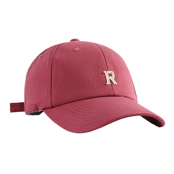 AJGRHE Summer Korean Fashion Sunshade Hat Breathable Sunscreen Baseball Visor Hot Pink One Size