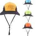 thumbnail image 1 of AJGRHE Sun Hat for Men Women UPF50+ Fishing Hat Waterproof Breathable Bucket Hat, UV Protection Wide Brim Summer Safari Hats Yellow A, 1 of 5