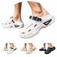 thumbnail image 1 of AJGRHE Unisex Classic Perforated Clogs | Arch Support Sandals | Garden Shoes - Lightweight EVA -On Sneakers for Garden, Beach, Quick-Dry Machine Washable Comfort Slides White 42-43, 1 of 9