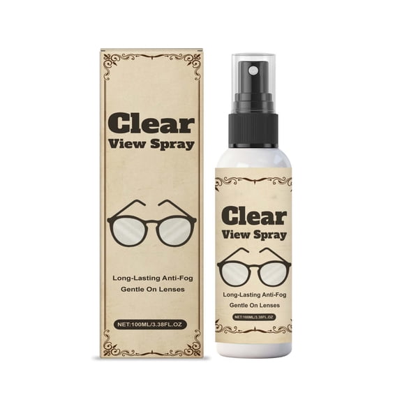 AJGRHE Upgraded Eyeglass Scratch Remover For Eyeglasses, Glasses Lens Scratch Remover, Glasses Scratch Remover, Glasses Cleaner Spray Beige