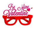 thumbnail image 1 of AJGRHE Valentine's Day Heart Shaped Novelty Glasses – Happy Valentine’s Day Eyewear Photo Booth Props Ornaments Favors Hot Pink1, 1 of 5
