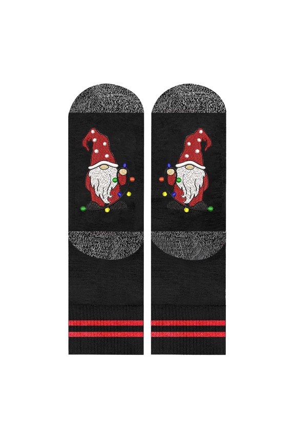 Women's Stockings Casual Socks Pair For Men Women Cute Pattern Bag Show Off Black One Size