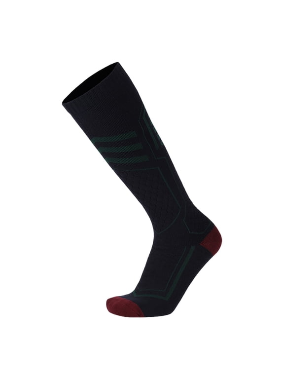 Women's Stockings Outdoor Skiing Stockings For Men And Women Long Tube Thick Sports Tight Socks Thermal Hiking Adult Pressure Dark Blue S