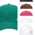 thumbnail image 1 of AJGRHE Youth And Adult Side Embroidered Baseball Cap Classic Visor Hat For Outdoor Sports Activities Green One Size, 1 of 4