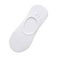 thumbnail image 1 of AJHSAKLt No Show Socks Womens for Cotton Liner Slip With Gel Tab Socks for Women White, 1 of 5