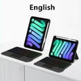 thumbnail image 1 of AJIUYU Magic Keyboard For iPad mini 6th Generation 8.3 Inch Mini6 Smart Cover Case Magnetic Separate Backlit Spanish Portuguese, 1 of 9
