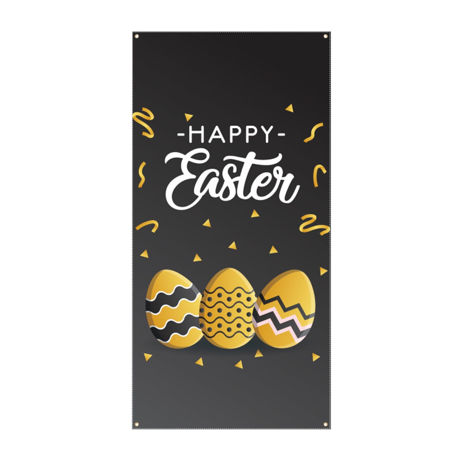 AJIWYH Easter Backdrops for Photography Easter Door Banner Hanging Flag