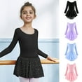 thumbnail image 1 of AJIWYH Girls Glitter Leotards for Ballet Dance Dress with Tutu Skirt ,6-7 Years, 1 of 7