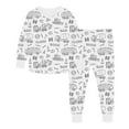 thumbnail image 1 of AJIWYH Girls Pajamas, Kid DIY Hand Painted Homewear Set Colouring Pajama Sets for Boy and Girl Can Play With and Wear(4-5 Years), 1 of 3