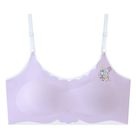 AJIWYH Girls Sports Bras,Teen Bras for Girls Ages 12-14 Kids Girls Underwear Bra Vest Children Adjustable Shoulder Strap Underclothes Undies Clothes ,8-10 Years