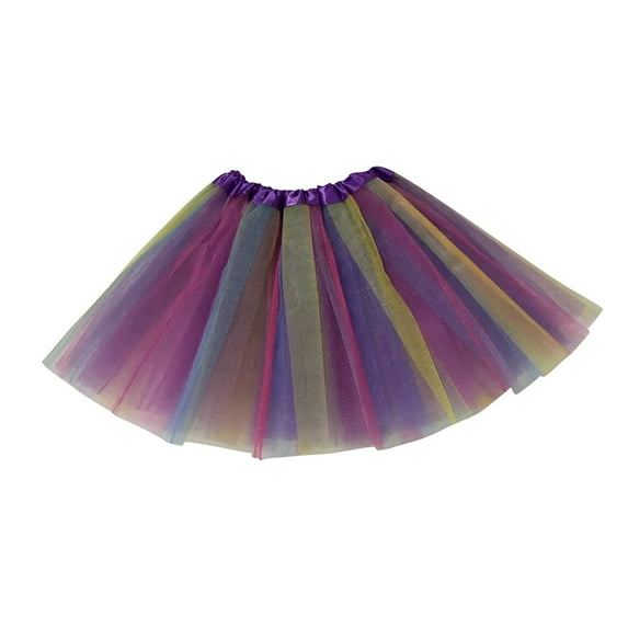 AJIWYH Girls Tutu Dress,Toddler Kids Girls Baby Multicolor Tutu Skirt Tulle Ballet Skirt Outfits (Purple,2-8 Years)