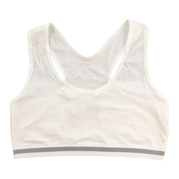 AJIWYH Kids Girls Underwear Cotton Bra Vest Children Underclothes Sport Undies Clothes White,One Size